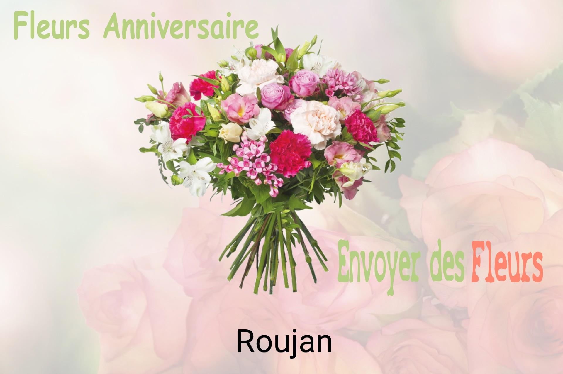 Bouquet de fleurs d’anniversaire livré à Roujan